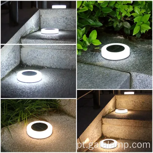 Luz solar e ecológica para uso ao ar livre